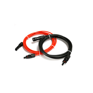 Mc4 Solar Extension Cable 2m Red Black Pv Connector For Solar Panel Battery Inverter - Product Image 2