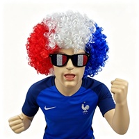 Nouvelle conception de perruque de supporter pour événements de football 2026, pour encourager l'équipe