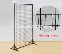Support d'affichage personnalisé en métal pour tongs, chaussettes, bonnets, sandales, pantoufles