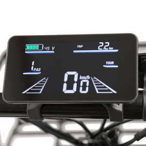 Tricycle électrique sans balais TXED 500W, moyeu arrière, cadre en alliage d'aluminium, batterie au lithium 48V 15Ah, autonomie de 60 km, vélo cargo à 3 roues - Product Image 6