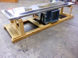 Bar à salade glacée commercial à refroidissement statique avec plateau de service froid intégré - Product Image 3