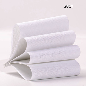22CT/25CT/28CT point de croix tissu <span class=keywords><strong>Aida</strong></span> tissu maille carré grille <span class=keywords><strong>toile</strong></span> tissu - Product Image 5