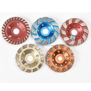 Diamond Grinding Cup Wheels 4 Inch for <b>Concrete</b> Floor Turbo Cup Wheel for Grinding <b>Concrete</b> - Product Image 5