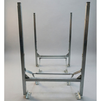 Pieds de table pliables en métal réglables en hauteur, pieds de table télescopiques, pieds de table extensibles, hauteur 29/39 pouces
