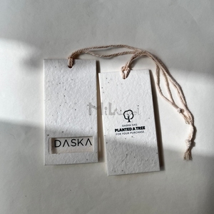 Tùy chỉnh hạt giống treo thẻ bền vững hạt giống giấy quần áo thẻ với tất cả các loại hạt hướng dương hoa oải hương bạc hà đừng quên tôi - Product Image 5