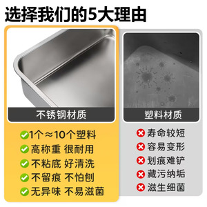 Caja de arena especial para gatitos, inodoro semicerrado para gatos, suministros para mascotas - Product Image 3