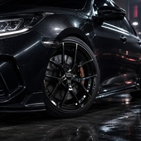 Rines Monobloque Forjados a Medida para Lamborghini Huracán de 19, 20, 21", Ligeros y de Alto Rendimiento, Forjados a 12, 000T