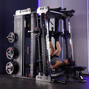 מפעל מוצר חדש רב-פונקציונלי אימון סמית מכונת סמית 'ציוד כושר מסחרי כבל מוצץ מכונת סמית - Product Image 4