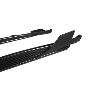 Venta caliente faldas laterales de coche de la serie 16-18 adecuadas para Chevrolet Camaro <span class=keywords><strong>WS</strong></span> estilo faldas laterales extendidas de fibra de carbono seca - Product Image 5