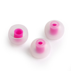 Al por mayor: Cubiertas de silicona moldeada suave tipo tazón para auriculares, accesorios de repuesto para auriculares con reducción de ruido GR702 TW - Product Image 1