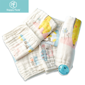 Happyflute-toallitas de muselina <span class=keywords><strong>para</strong></span> bebés, 100% algodón, respetuosas con la piel - Product Image 4