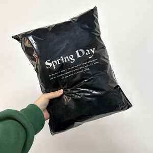 ถุงไปรษณีย์แบบมีหูหิ้ว ทนทานต่อการฉีกขาด สำหรับเสื้อผ้า ถุงโพลีสีพาสเทลสำหรับบรรจุภัณฑ์ ย่อยสลายได้จากพืช - Product Image 2