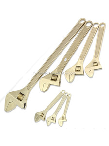 Llave ajustable antiestática de fabricación profesional de alta calidad de bronce de aluminio 250mm 10in área peligrosa explosiva - Product Image 2
