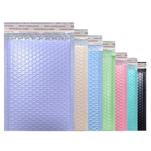 Sacs d'emballage à bulles en film PP/PVC co-extrudé coloré épaissi, sacs de livraison en mousse résistants aux chocs et à la pression pour boissons, en stock - Product Image 2