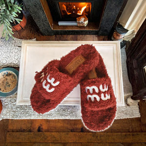 Piel Sintética de Moda, Cálida y Suave, para Sandalias Abiertas, Ligera, Cómoda, Antideslizante, con Suela de EVA, Ideal para Primavera, Verano e Invierno - Product Image 2