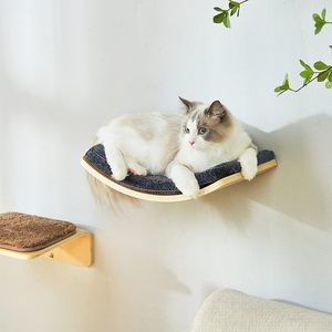 Wholesale Large Hammock Bed with Wooden Platform and <b>Mat</b> Premium Pet Beds for Comfortable Sleeping - Product Image 5
