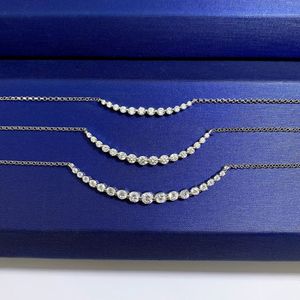 925 <strong>Sterling</strong> <strong>Silver</strong> Cubic Zirconia Flat <strong>Bar</strong> <strong>Necklace</strong> Curved <strong>Bar</strong> or Chevron Curved <strong>Bar</strong> <strong>Necklaces</strong> - Product Image 4