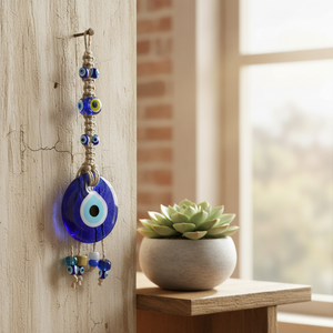 VERRE EVIL EYES MACROME Nouveauté & Creative Home Decoration 8X30 cm - Product Image 3