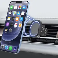 Suporte de carro magnético para celular 3m, suporte de montagem, com clipe para celular, para carro, 2022