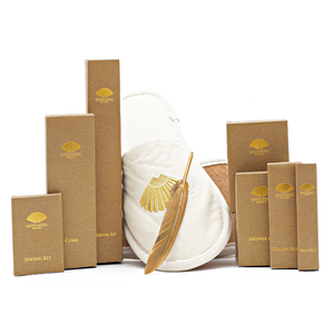 Certificat écologique FSC Boîte en papier kraft <span class=keywords><strong>Mandarin</strong></span> Oriental Hotel Dry Commodités - Product Image 6