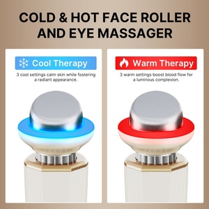 Rodillo Facial Frío/Caliente, Masajeador de Ojos con Terapia de Luz y Compresa de Hielo, Instrumento de Belleza con Luz de Colores - Product Image 2
