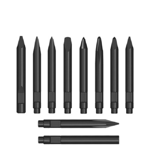 Escavatore idraulico in acciaio martello Breaker punta H-cuneo scalpello escavatore smussato cuneo punta diamante jack martello moil scalpello da roccia - Product Image 4