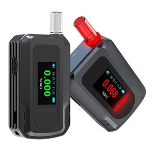 เครื่องวัดแอลกอฮอล์แบบพกพา ระดับมืออาชีพ วงจรเกรดอุปกรณ์ พร้อมอัลกอริทึม AI และหน้าจอสี HD สำหรับการทดสอบภาคสนาม - Product Image 1