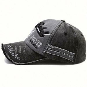 Casquette de baseball classique 6 panneaux en coton 100% avec lettres personnalisées brodées en 3D et boucle en cuivre argenté – Grande Vente - Product Image 4