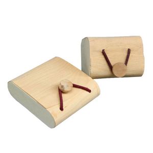 New Design Custom logo Portable Wooden <b>Soap</b> Box Bathroom Waterproof <b>Soap</b> <b>Dish</b> Holder - Product Image 1