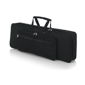 Sac de transport rembourré pour clavier portable, étui pour orgue électronique en polyester, fermeture éclair résistante à l'eau pour 61 touches - Product Image 1