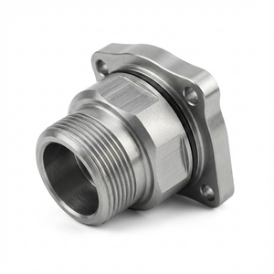 قطع غيار مصنعة بدقة عالية من الفولاذ المقاوم للصدأ والألومنيوم باستخدام تقنية التصنيع بالتحكم الرقمي بالحاسوب للأتمتة الصناعية ومكونات الفضاء - Product Image 4