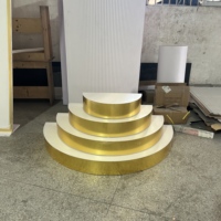 Scène de danse élégante et économique, décoration de toile de fond de mariage, plateforme de scène pour fête, scène en acrylique pour événement et décoration de mariage