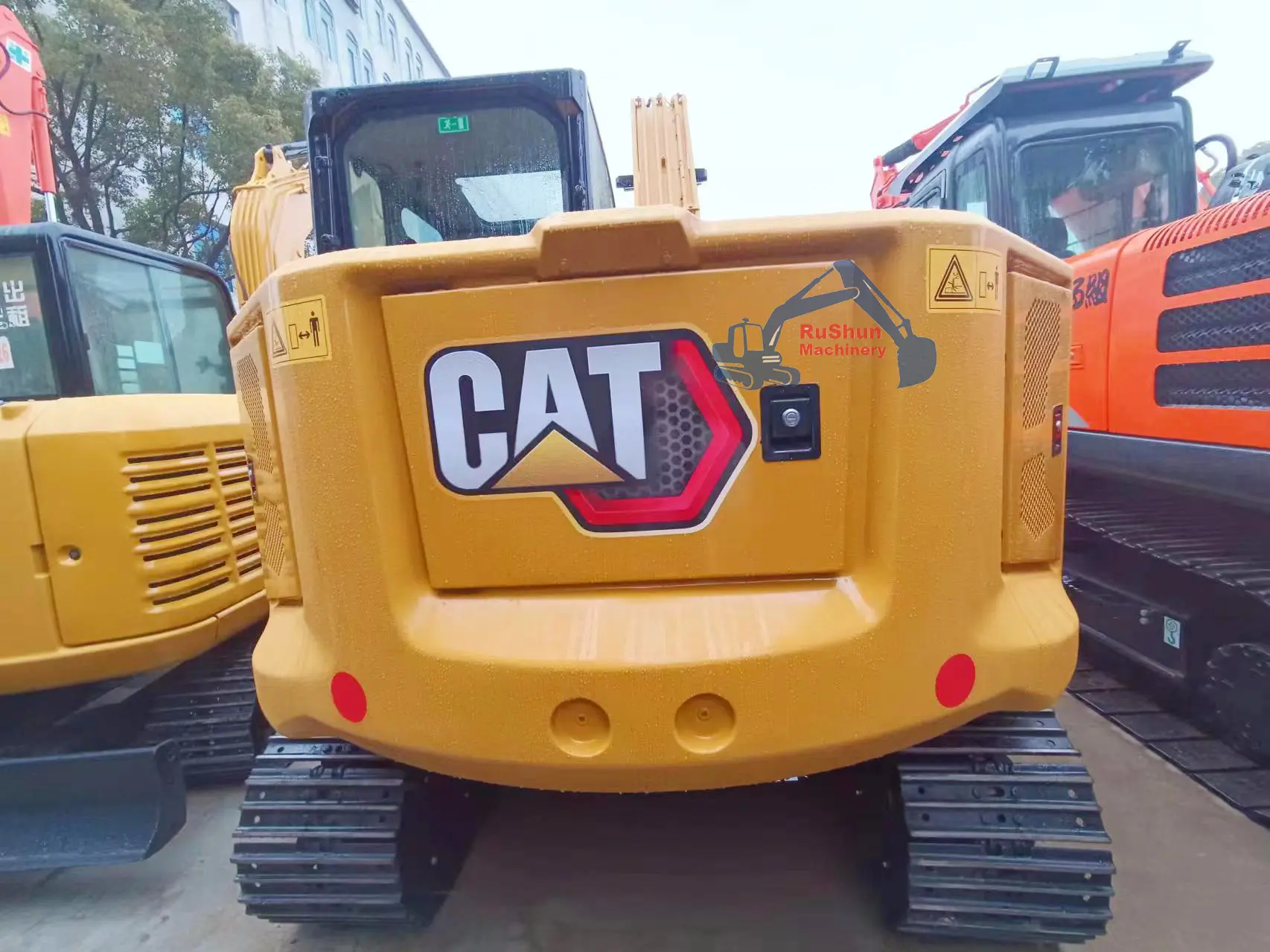 Used Caterpillar CAT 307.5 Mini Excavator Second-Hand Digger Machinery for Sale