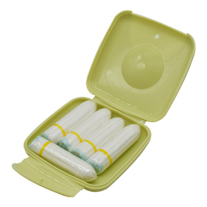 100% Coton naturel Organique Tampons Vaginale Compensation <span class=keywords><strong>Tampon</strong></span> Boîte - Product Image 5