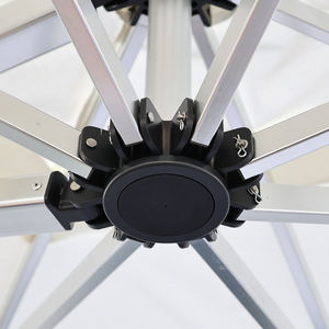 Sombrilla Plegable de Alta Calidad de 3m con Estructura de Aluminio para Jardín, Patio, Muebles de Exterior, Hoteles y Parques - Product Image 3