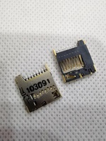 9 (8 + 1) Positionen SMD-Kartenstecker Secure Digital microSD Oberflächenmontage Rechtwinklig Gold 503398-1892