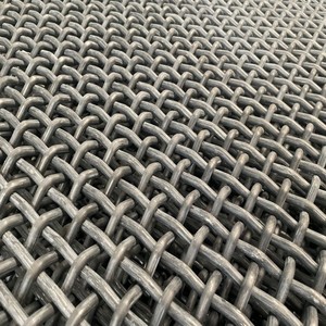 Maille métallique en acier au manganèse de haute qualité, maille à armure simple, maille industrielle, maille pour écran vibrant, maille métallique pour la découpe - Product Image 5