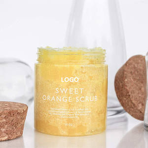 フェイスボディスクラブOEMプライベートラベルビーガンエクスフォリエイティングボディスクラブオレンジハニーボディスガースクラブ - Product Image 4