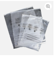 Sacs en plastique à fermeture éclair givrés personnalisés, résistants à l'humidité, pour l'emballage de t-shirts, de chaussures et de vêtements, avec logo imprimé - Product Image 3