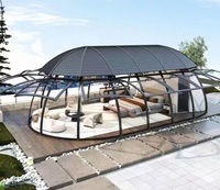 360 clair lumière intelligente hôtel bar club location PC Star Glamping Igloo dômes géodésiques balle bulle maison dôme tente