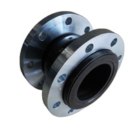 Ventes d'usine directes connexion de bride en acier soufflet en caoutchouc EPDM raccord de joint de tuyau Flexible applications d'huile d'eau fluide d'air