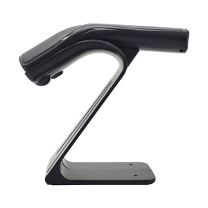 Đen cầm tay 1D 2D Đầu đọc mã vạch máy quét không dây Bluetooth quét mã vạch với đứng - Product Image 6