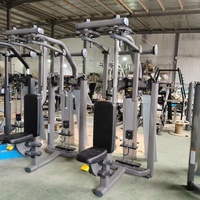 Appareil de musculation de haute qualité pour les pectoraux et les deltoïdes, avec clip de bras et perle de poitrine, pour exercices assis, incluant les pectorals droits et les deltoïdes arrière