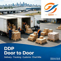 SHUNHEYING Expédition LCL+Express fiable pour marchandises dangereuses et générales avec destinations mondiales, assistance et assurance 24h/24 et 7j/7