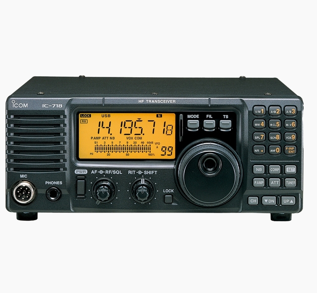 For ICOM IC-718 Shortwave HF Full Band Transceiver 100W Power Fixed Station Walkie Talkie