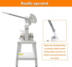 36 cái máy cắt bột ép tay máy cắt bánh mì mới máy làm bánh miếng đệm bánh thương mại thủy lực thủ công chia bột - Product Image 4