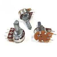 Potentiomètre B25k60 à Vente Directe Fabricant, Compatible Appareils Ménagers, Volants de Jeu et Pédales, Réostats Rotatifs