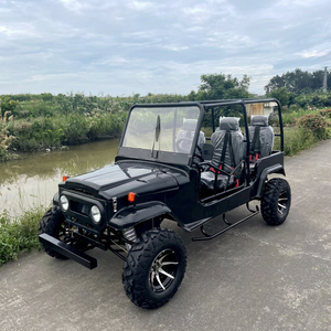 Mini Jeep essence 350cc homologuée pour la route, Mini Jeep essence 350cc tout-terrain, Voiturette de club, Voiturette de golf classique à 4 roues - Product Image 1