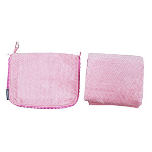 Warm opvouwbaar reis 2-in-1 kussen flanellen <span class=keywords><strong>fleece</strong></span> deken met rits vier seizoenen lichtgewicht machinewasbaar - Product Image 5