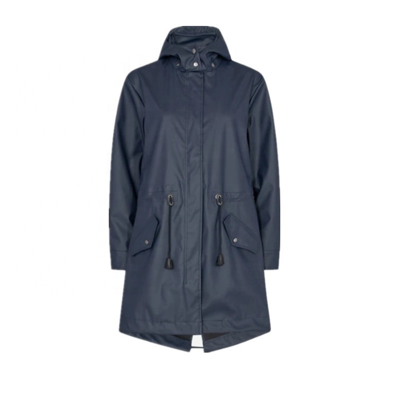 Female Outdoor Polyester Jacket Windproof Waterproof
